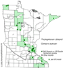 Minnesota county distribution map