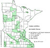 Minnesota county distribution map